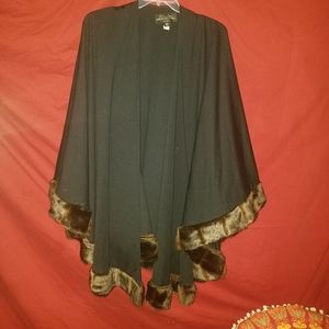 Faux Fur cape